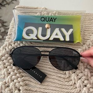 Black QUAY Sunglasses